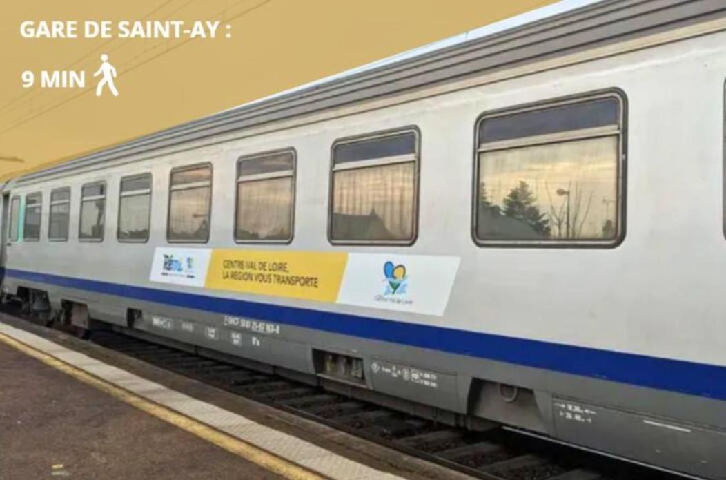 Saint-AyCharme De Loire A St Ay *T2*公寓 外观 照片